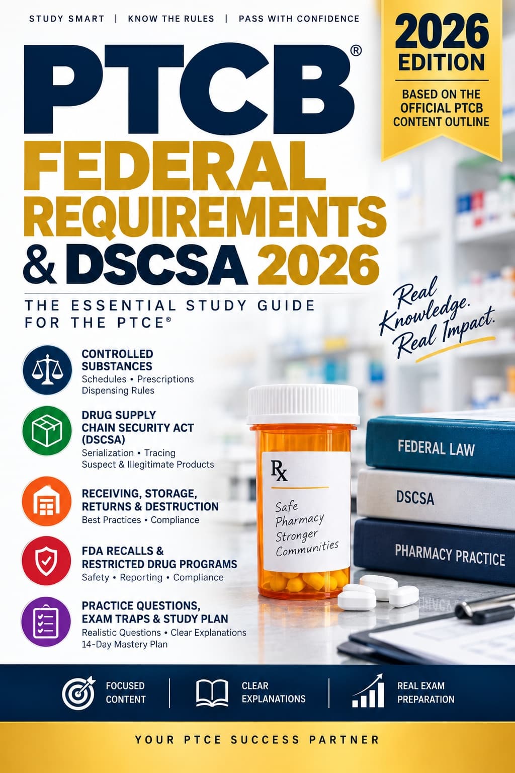 Cover of PTCB Federal Requirements & DSCSA 2026: The New Rules Nobody's Ready For