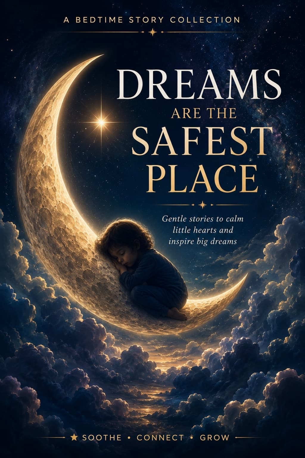 Cover of Calm Bedtime Stories for Anxious Kids