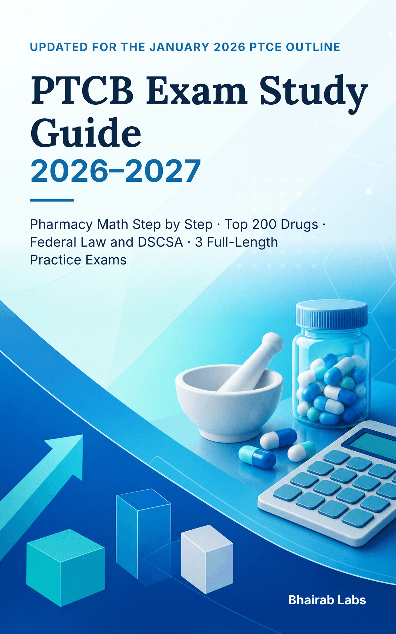 Cover of PTCB Exam Study Guide 2026-2027