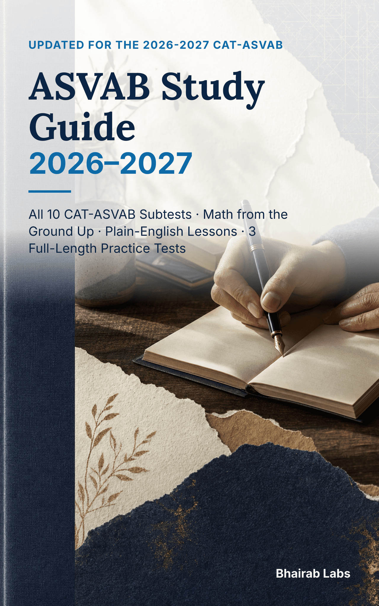 Cover of ASVAB Study Guide 2026-2027