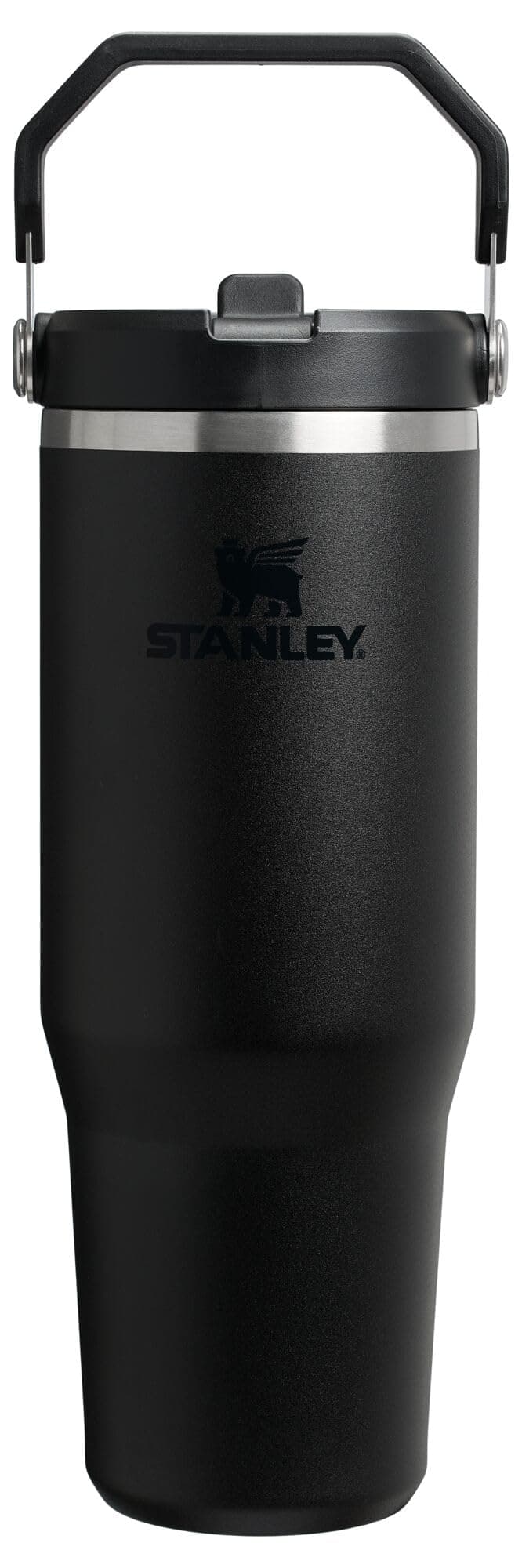 STANLEY IceFlow 2.0 Flip Straw Tumbler, 30 oz, Black 2.0