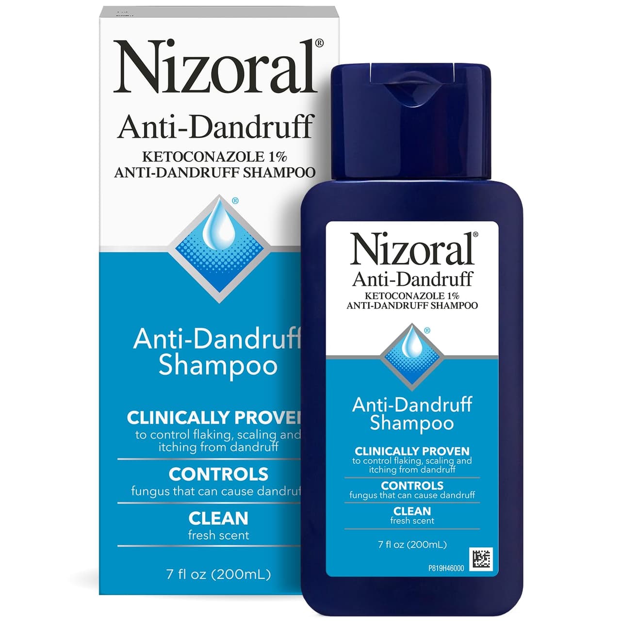 Anti-Dandruff Shampoo with Salicylic Acid and Tea Tree Oil, Fights Dandruff, Soothes Itchy and Reddened Scalps, Works Against Oily Scalps and Pimples for Men and Women, 330ml